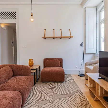 Apartment Downtown 2br In Santa Justa By Lovelystay Lisbon